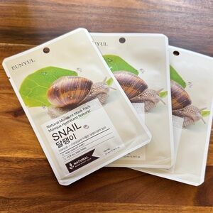 Eunyul Snail Korean skin care Moisture Mask Pack 3